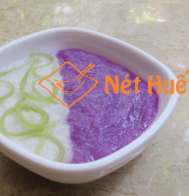 Purple yam sweet soup